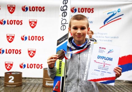 Tymoteusz Cienciała z brązowym medalem